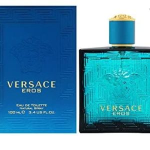 Versace Eros Men's Eau de Toilette spray  3.4 Fl Oz Pack one